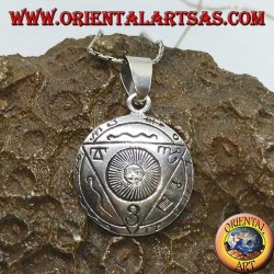 Silver pendant of the Talisman of the Sacred Union