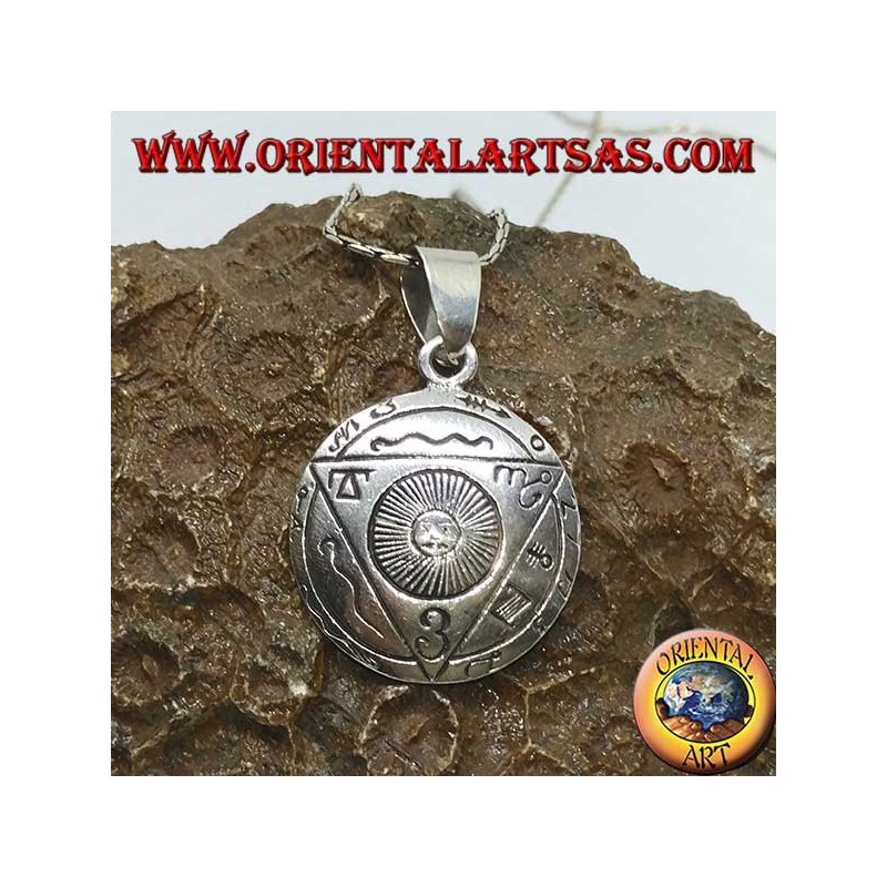 Colgante de plata del Talismán de la Unión Sagrada
