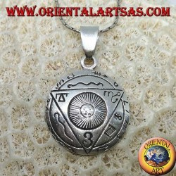 Silver pendant of the Talisman of the Sacred Union