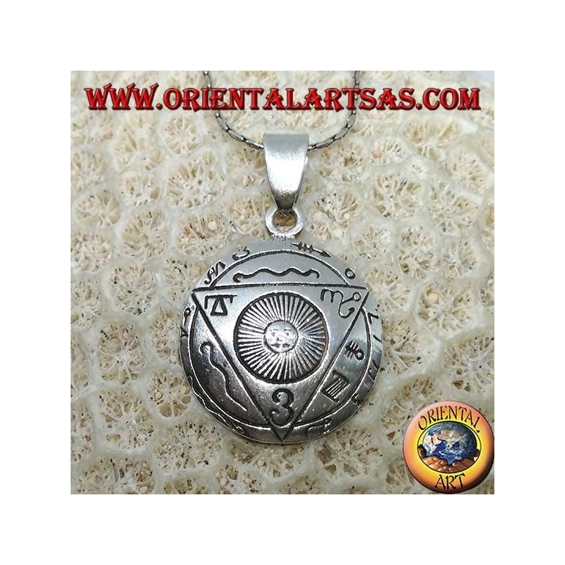 Silberanhänger des Talismans der Heiligen Union