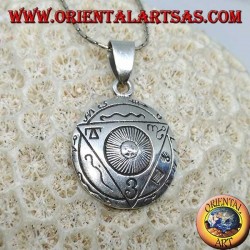 Pendentif en argent du talisman de l'Union sacrée