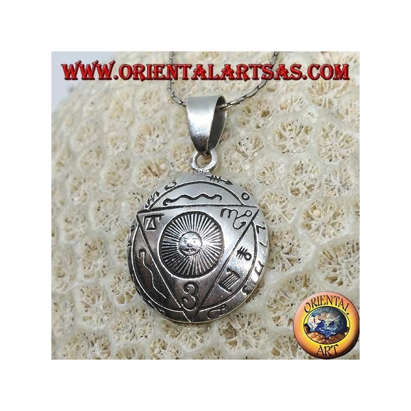 Colgante de plata del Talismán de la Unión Sagrada
