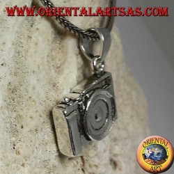 Pendentif en argent, appareil photo