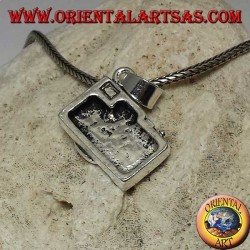 Pendentif en argent, appareil photo