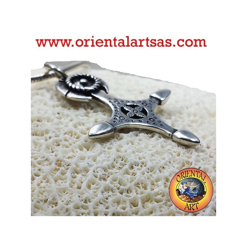 Croce Tuareg in argento 