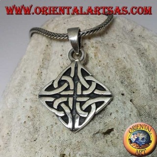 Pendentif noeud en argent Iona