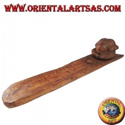 Incense burner, suar wood yogi