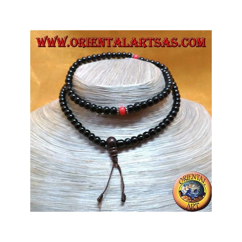 Budista Mālā 108 cuentas de 7 mm. en onyx