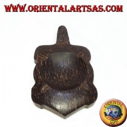 Cenicero tortuga en madera de coco