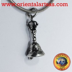 Bell pendant or Gantha silver Tibetan