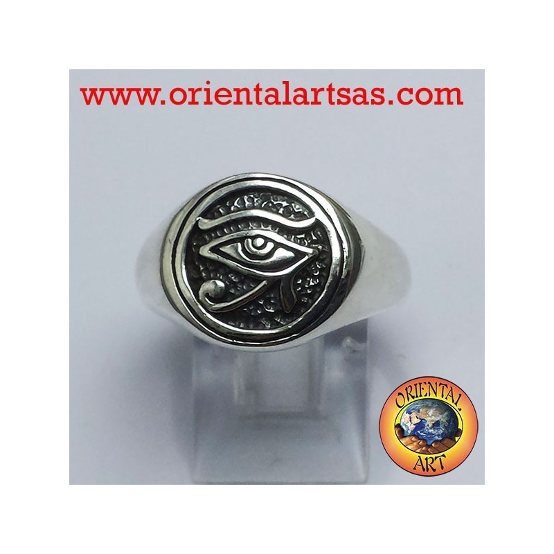 Eye of Horus bague en argent