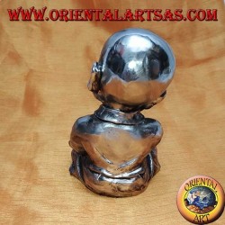 Buddhist pupil in thought (small) in resin