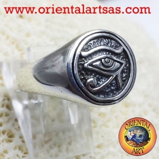Anello Occhio di horus argento