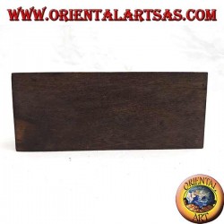 Briefkasten mit zwei Taschen aus Ebenholz (klein)