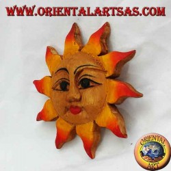 Warm color wall sun (small)