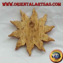 Soleil de mur de couleur chaude (petit)