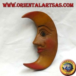 Warm color wall moon (small)