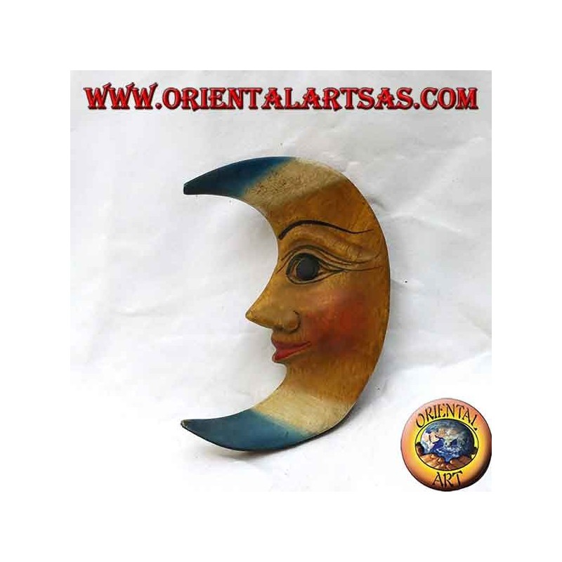 Lune murale de couleur froide (petite)