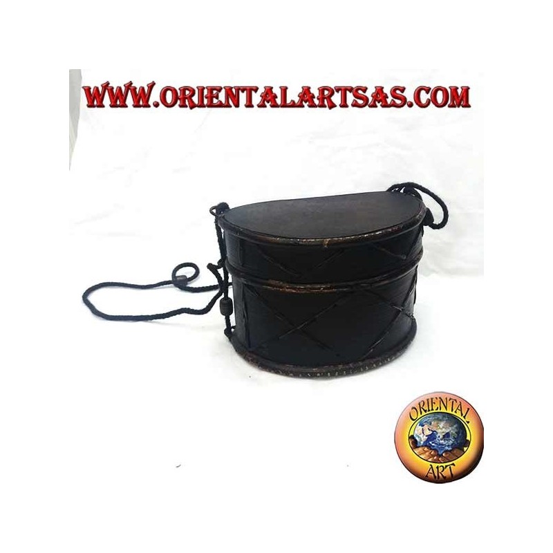 Scatola e borsa rigida Thailandese in corteccia d'albero e bambù