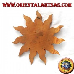 Sol con espejos de pared en madera de suar (mediano)