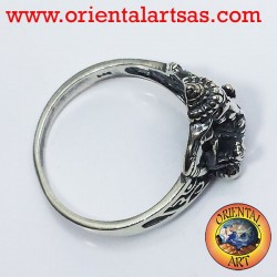 Anillo de plata Ganesh