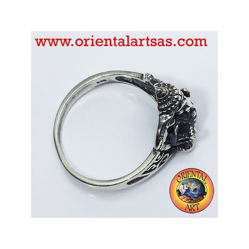 Silber Ring Ganesh