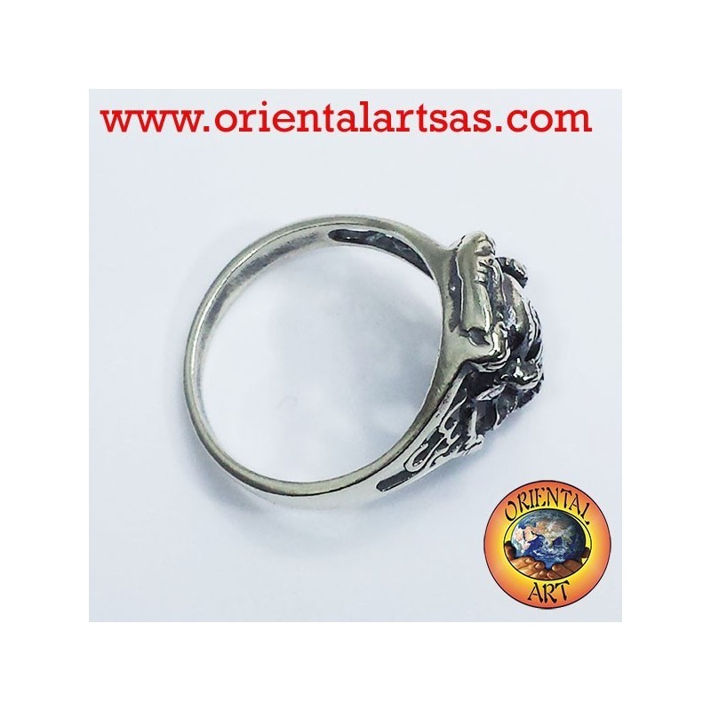 Silber Ring Ganesh