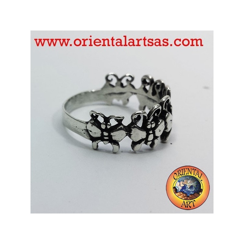 nello con Farfalle, in argento