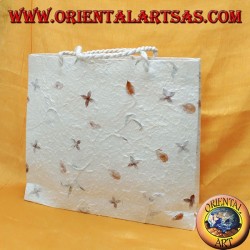 Handmade rice paper and petal envelopes (large)