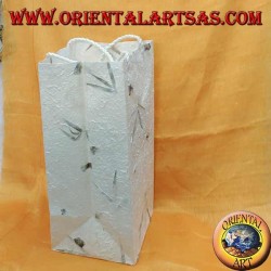 Enveloppes à la main en papier de riz et pétales (grandes longues)