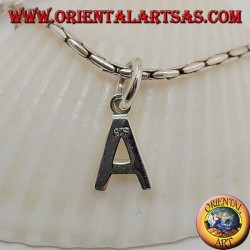 Pendentif en argent, lettre majuscule initiale (petite)