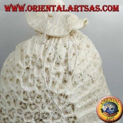 Pendientes de cadena de plata con barra gruesa recta y barra arqueada