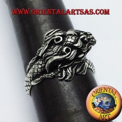 Ring Dragon Nepalese Silver