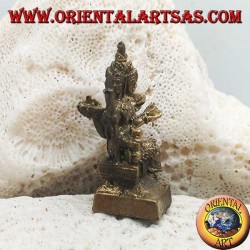 Brahma sculpture "the creator god of the material universe", made of brass (small)