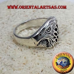 Anello Aquila in argento