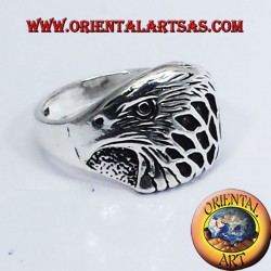 Anello Aquila in argento