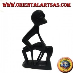 Skulptur eines Paares in Kamasutra (London Bridge oder Zugbrücke Position)