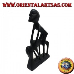 Escultura de una pareja en Kamasutra (London Bridge o puente levadizo)