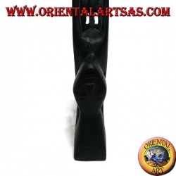 Sculpture of a couple in Kamasutra (London Bridge or drawbridge position)