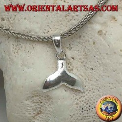 Pendentif en argent queue de baleine petit pendentif