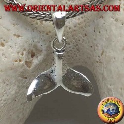 Pendentif en argent queue de baleine petit pendentif