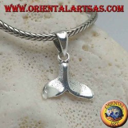 Pendentif en argent queue de baleine petit pendentif