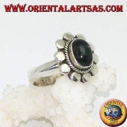 Diopside - Anello In Argento Sterling 925 Con Pietra Preziosa Moderna - Gioiello Elegante Per Donna - Regalo Anniversario