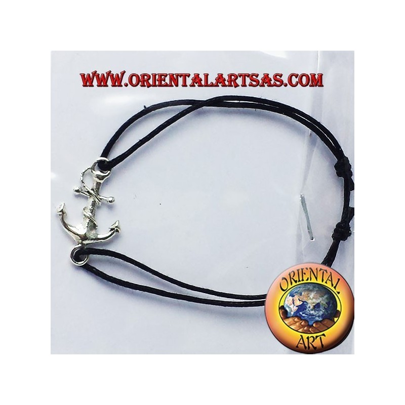 Bracciale ancora in argento 