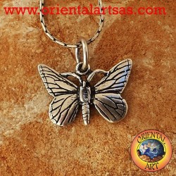Silber Anhänger Schmetterling 925