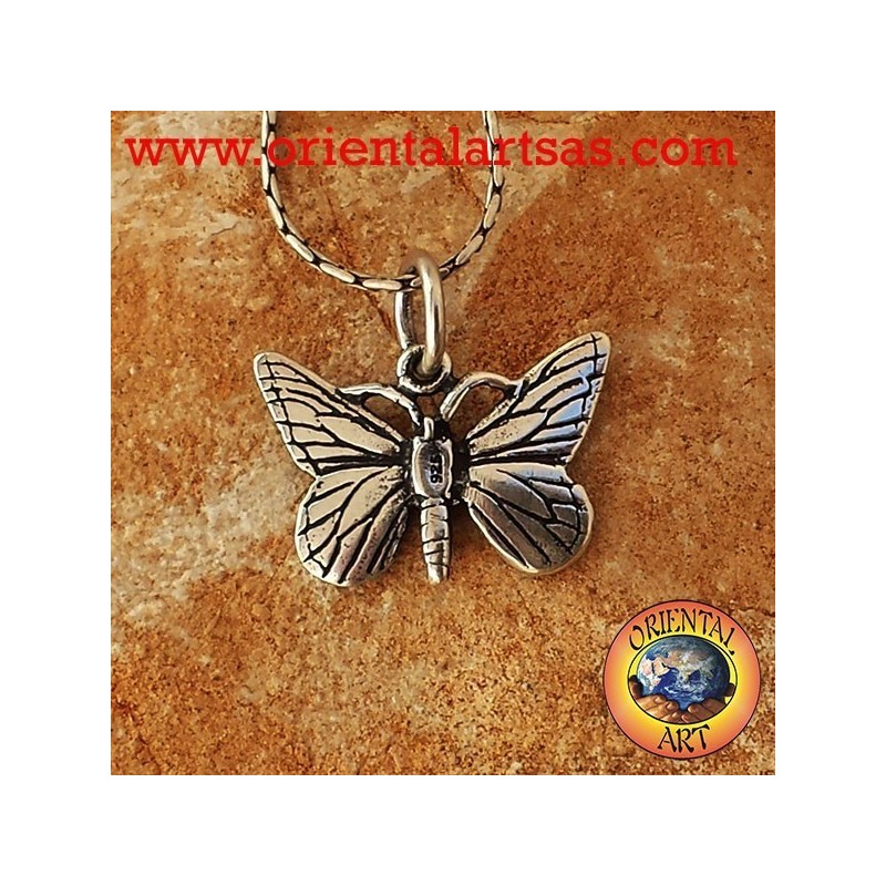 Pendentif en argent 925 papillon