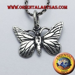 Mariposa colgante de plata 925