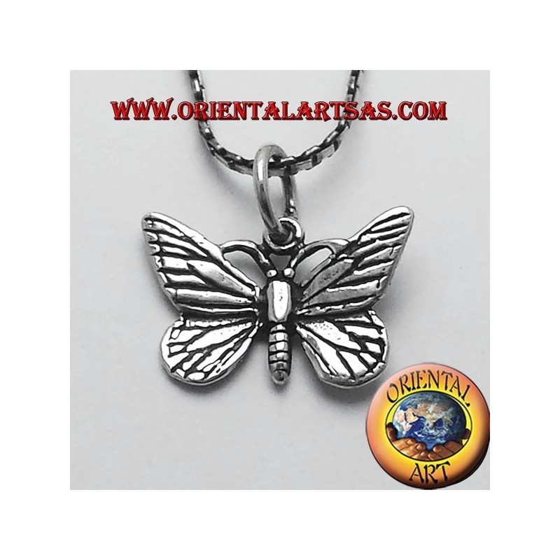 Pendentif en argent 925 papillon