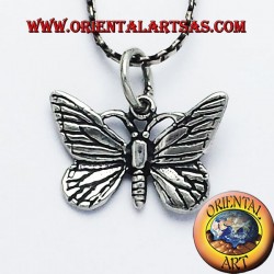 Silver pendant Butterfly 925