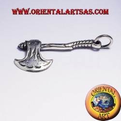 Medieval Celtic Axe Silber Anhänger